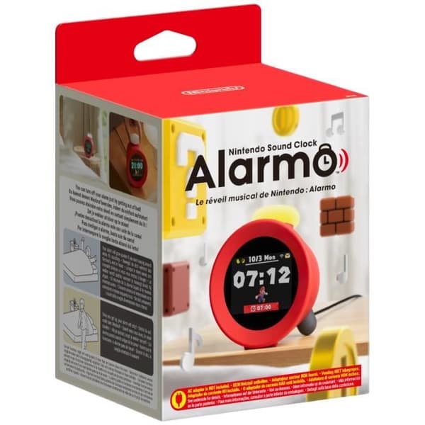 Nintendos musikaliska väckarklocka: Alarmo