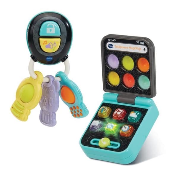 COFFRET NYCKLAR + TELEFON MAGI'POP