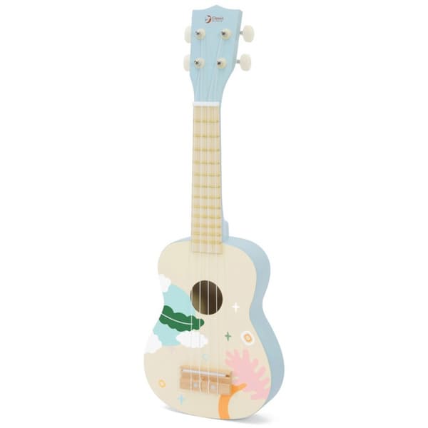 CLASSIC WORLD Træ Ukulele Guitar til børn - Blå