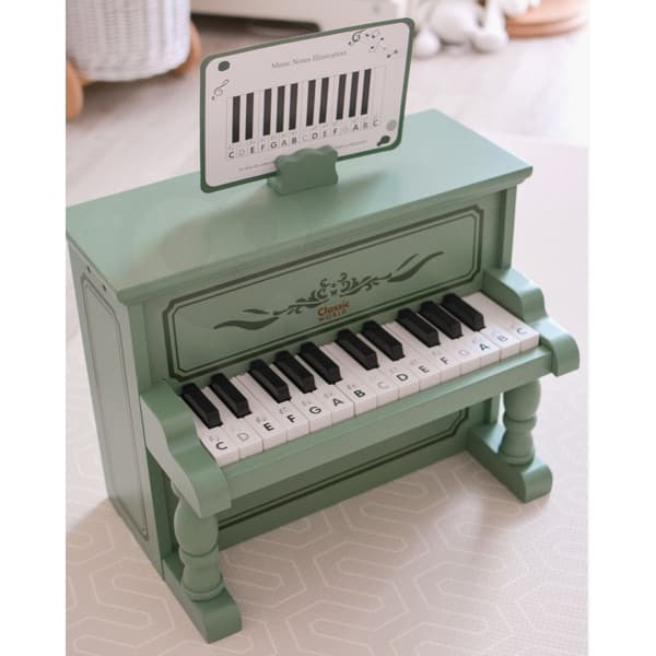 CLASSIC WORLD Vintage piano + oppikirja