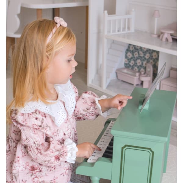 CLASSIC WORLD Vintage piano + oppikirja