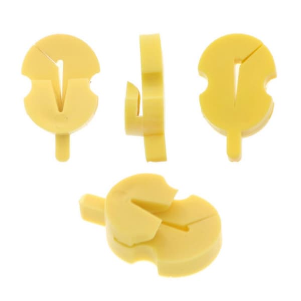 INF 4-pack violinsord för övning, ljuddämpare i gummi för violin, ultraövningssord