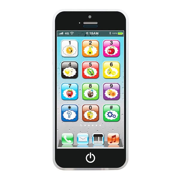 Pedagogisk leksak - Ej specificerat - Lysande mobiltelefon - Multifunktion - Tidig utbildning - från 3 år och uppåt