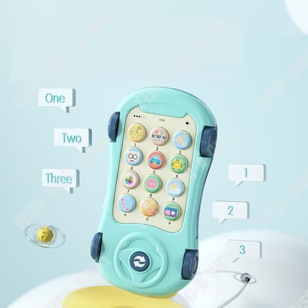 TD® Baby pussel tidig utbildning berättelse maskin kan bita telefonen barnleksak mobiltelefon