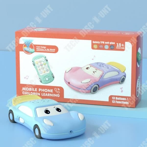 TD® Baby pussel tidig utbildning berättelse maskin kan bita telefonen barnleksak mobiltelefon