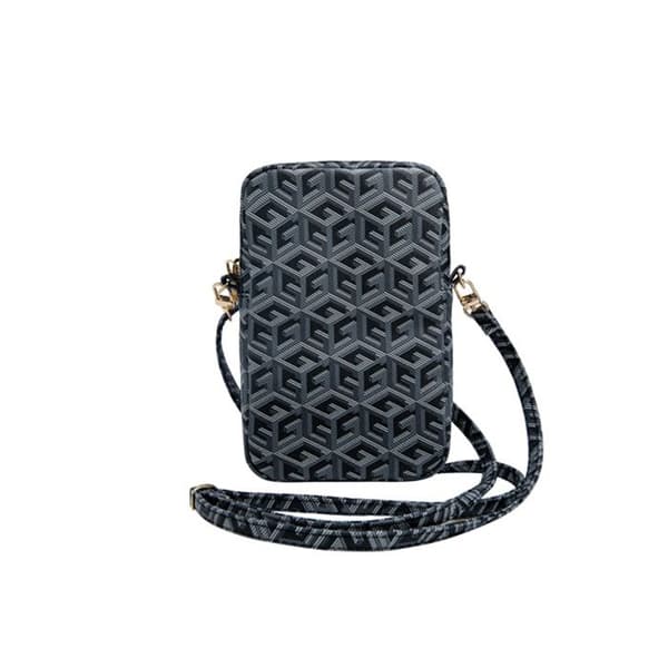 Guess Zip GCube Bottom Stripe - Telefonväska (svart)