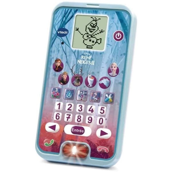 VTECH pedagogisk smartphone - Frozen 2 - 3-7 år gammal - Pedagogiska spel ingår