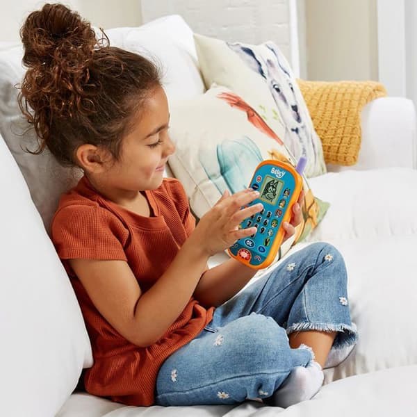 Vtech leksakstelefon för barn - 3480-554622 - Bluey aktivitetstelefon, , Medium
