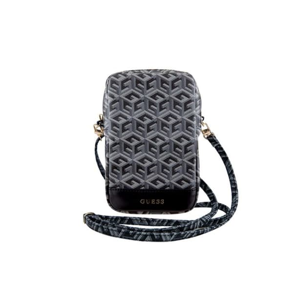 Guess Zip GCube Bottom Stripe - Telefonväska (svart)