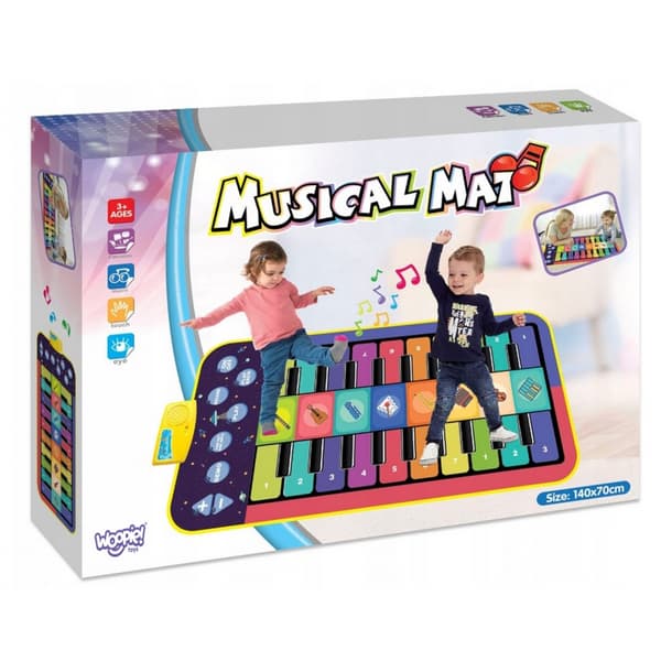 WOOPIE Interaktiivinen Musiikkitanssimatto XXL