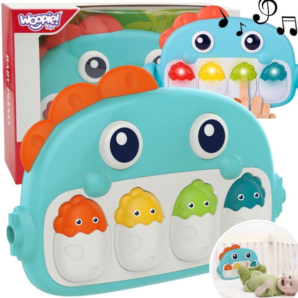 WOOPIE BABY Dino Piano för Bebisar 0+