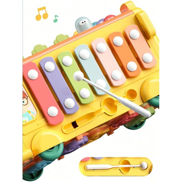 WOOPIE BABY Montessori Buss 6-i-1 – Interaktiv Leksak Från 18 Mån