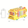 Miniatyrbild 9 av 10: WOOPIE BABY Montessori Buss 6-i-1 – Interaktiv Leksak Från 18 Mån
