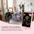 Miniatyrbild 3 av 6: Barn leksak mobiltelefon - K IKIDO - Rosa pony stil - telefonkort kan sättas in - 700 mAh - 4G samtal