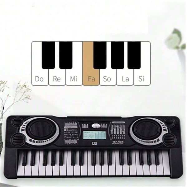 OBOSOE lasten näppäimistö 37 näppäimellä – elektroninen piano lapsille, musiikkilelu pojille ja tytöille