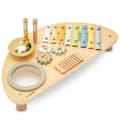 Miniatyrbillede 2 af 6: Mamabrum Træ Børns Musikinstrument Center - Cylofon, Tromme, Gears - Fra 9 måneder