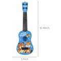 Miniatyrbillede 4 af 6: OBOSOE Legetøj Ukulele til børn, Guitar Ukulele Begyndere, Legetøj til tidlig uddannelse, Musikinstrument Mini Guitar til Færdighedsforbedring