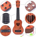 Pikkukuva 3 / 6: OBOSOE Soitettava Ukulele-lelu lapsille – Nelikielinen kitara ABS:ssä, aloittelija