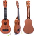 Pikkukuva 4 / 6: OBOSOE Soitettava Ukulele-lelu lapsille – Nelikielinen kitara ABS:ssä, aloittelija