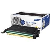 SAMSUNG CLP-Y660A gul tonerkassette - Standard kapacitet 2.000 sider