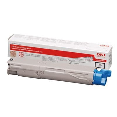 OKI 43459324 Tonerpatron - C3520MFP / C3530MFP / MC350 / MC360 Kompatibel - Sort - Standardkapacitet 2.500 sider