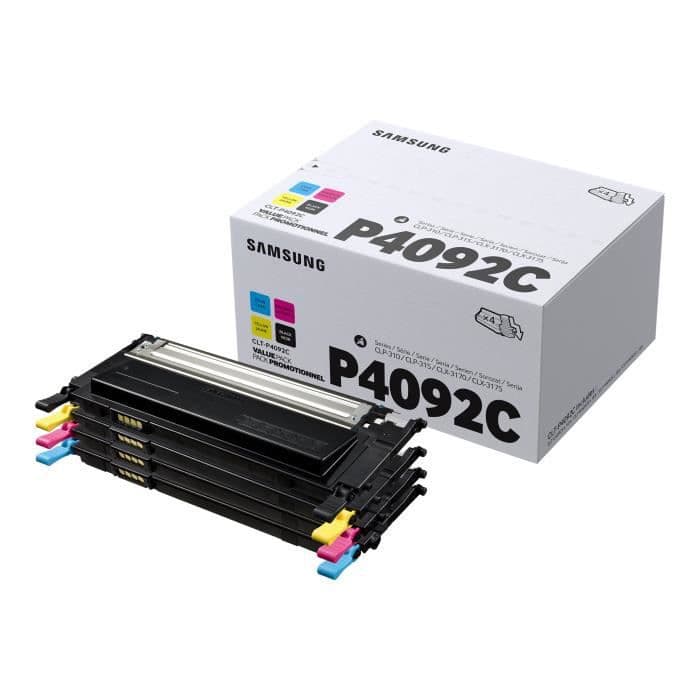 Samsung CLT-P4092C (SU392A) Cyan, gul, magenta, sort tonerkassette til CLP-310 / CLP-315 / CLX-3170 / CLX-3175-serien