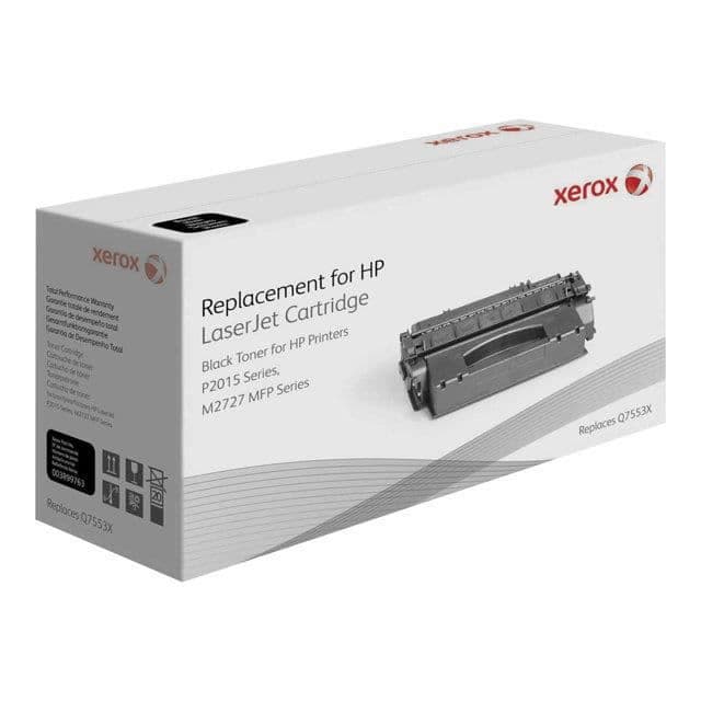 XEROX HP Q7553X ækvivalent tonerkassette - HP LJ P2015 - Høj kapacitet - Autonomi 8200 visninger