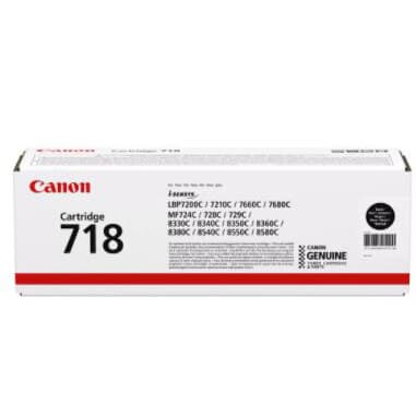 Toner 2662B002 718 Svart