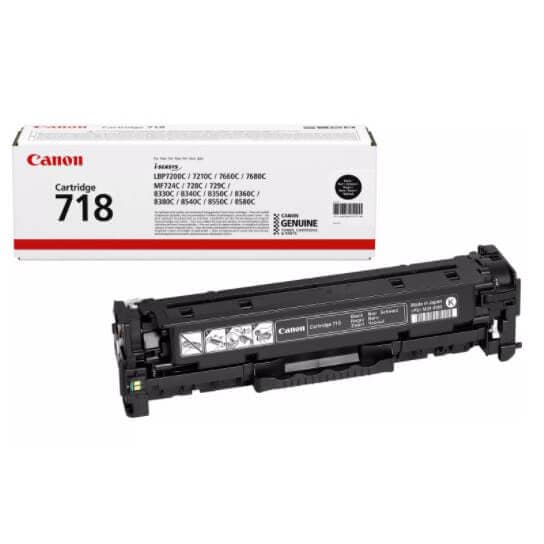 Toner 2662B002 718 Svart