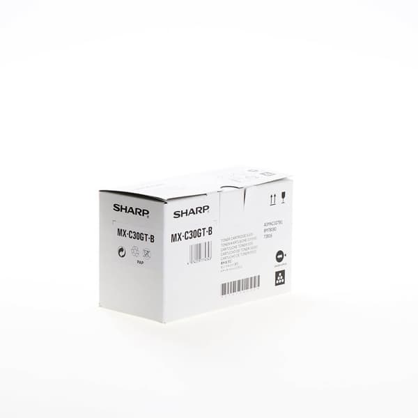 Toner MXC30GTB MX-C30GT Sort