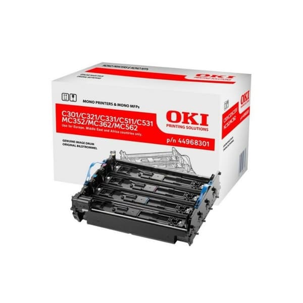 Printertromle OKI 44968301 Sort