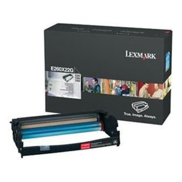 Printertromle Lexmark E260X22G Sort
