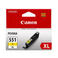 Miniatyrbillede 3 af 3: Canon Blæk 6446B001 CLI-551XL Gul