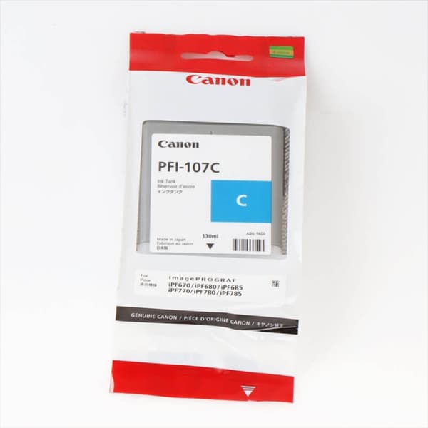 Canon Blekk 6706B001 PFI-107 Cyan