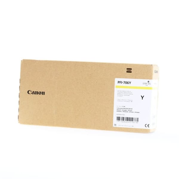 Canon Blekk 6684B001 PFI-706 Gul