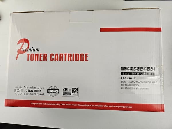 Toner Brother TN3380 TN750 5440d 5450dn 5470dw 6180dw 5440d