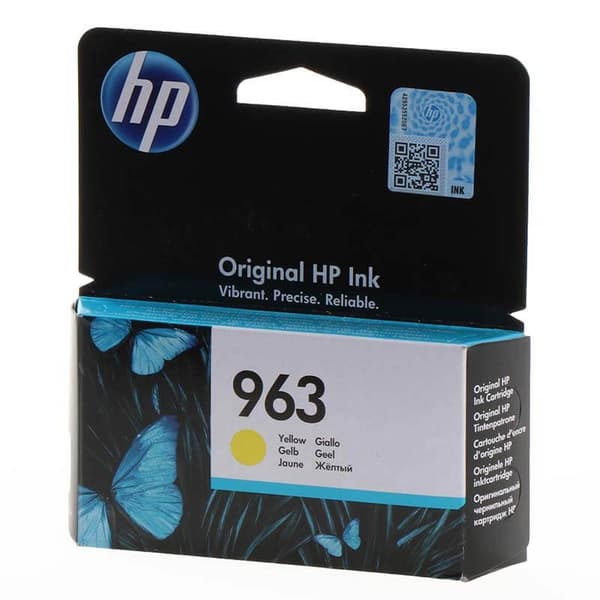 HP Blekk 3JA25AE 963 Gul