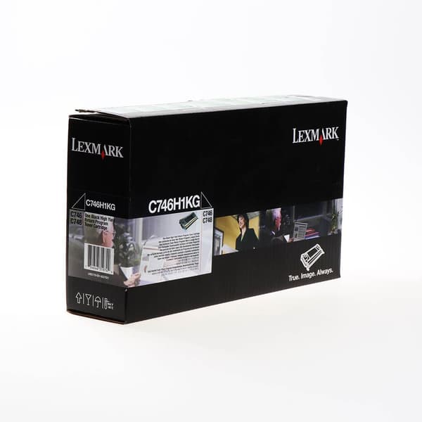 Lexmark Toner C746H1KG Svart High Yield Return