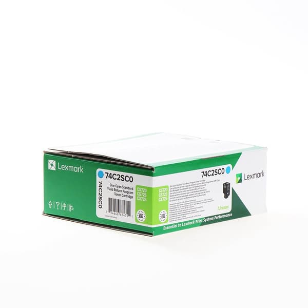 Lexmark Toner 74C2SC0 Cyan Return