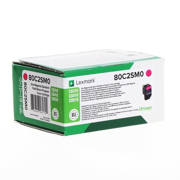 Lexmark Toner 80C2SM0 802 Magenta Return