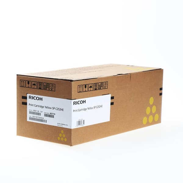 Ricoh Toner 407719 SP C252HE Gul