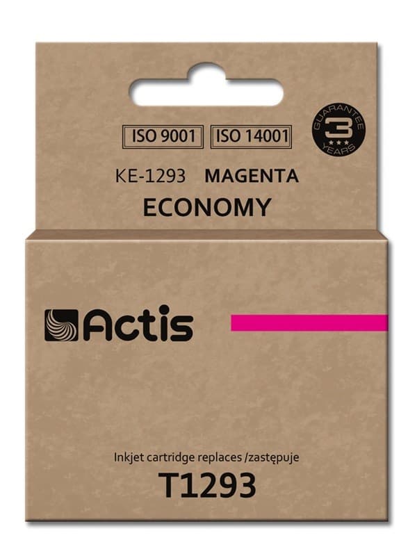 Actis KE-1293 bläck (ersättning för Epson T1293; Standard; 15 ml; magenta)