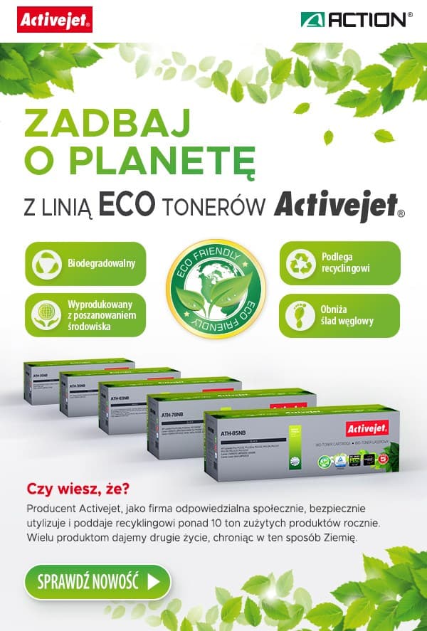 BIO Activejet ATH-36NB toner til HP, Canon printere, erstatning HP 36A CB436A, Canon CRG-713; supr