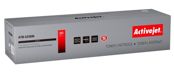 Activejet ATB-1030N tonerpatron (erstatning for Brother TN-1030/TN-1050; Supreme; 1000 sider;