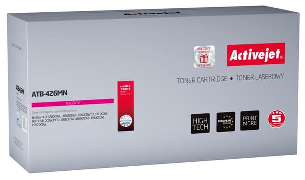 Activejet ATB-426MN toner (erstatning for Brother TN-426M; Supreme; 6500 sider; magenta)