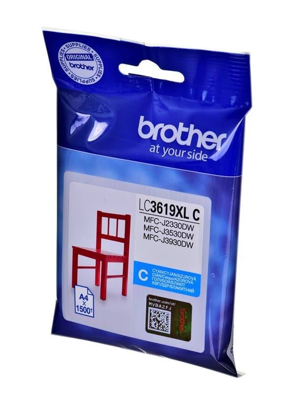 Brother LC-3619XLC blækpatron Original Cyan 1 stk.