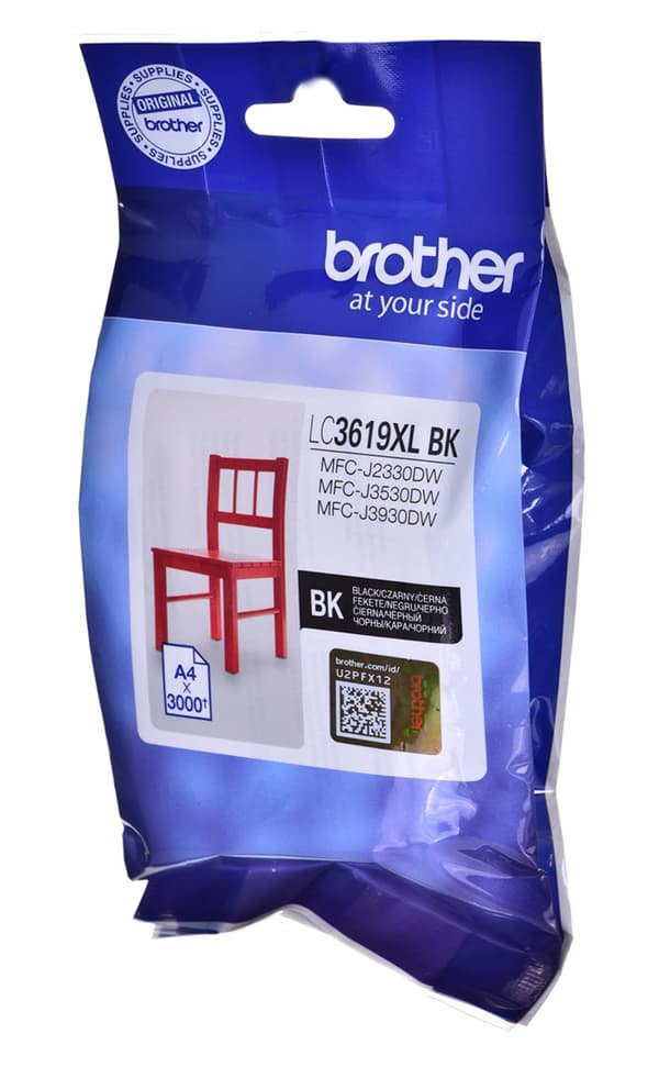 Brother LC-3617Y blækpatron Original Sort 1 stk.