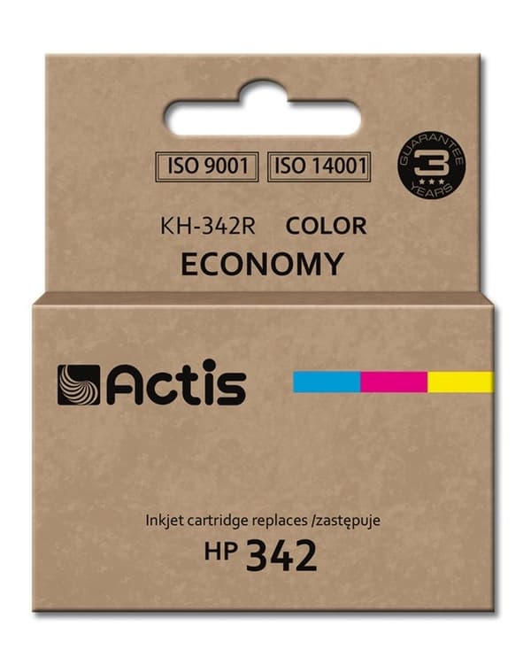Actis KH-342R muste (korvaa HP 342 C9361EE:lle; standardi; 12 ml; väri)