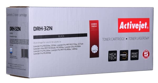 Activejet DRH-32N tromleenhed (erstatning for HP 32A CF232A; Supreme; 23000 sider; sort)