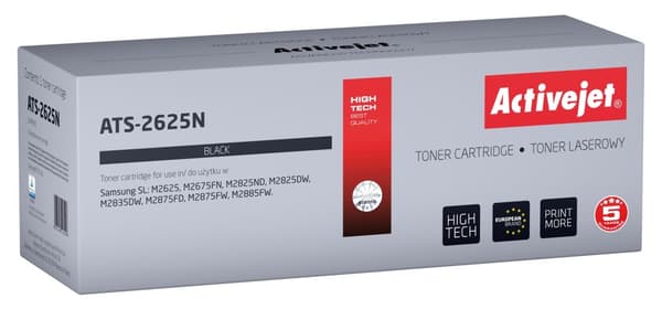 Activejet ATS-2625N Toner (erstatning Samsung MLT-116L; Supreme; 3.000 sider; Sort)